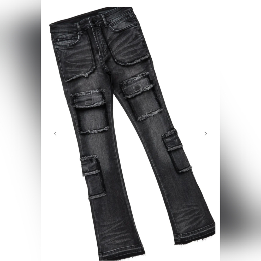 RockStar Tyrell Stacked jeans
